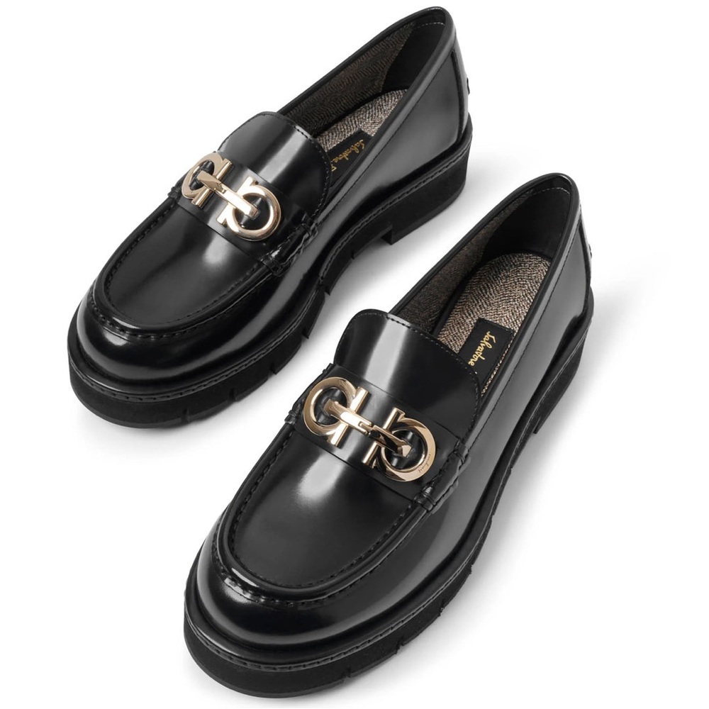 Ferragamo Gancini Loafers